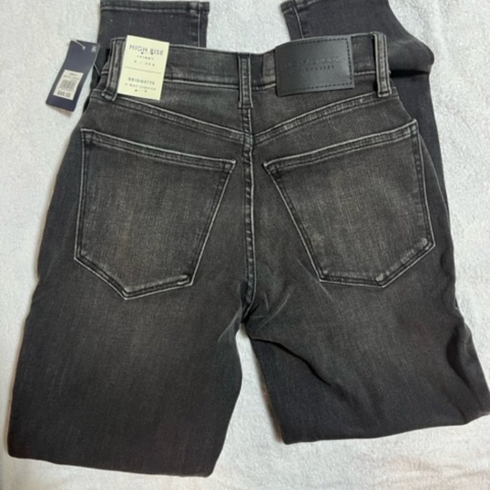 NWT Lucky Brand Women's Bridgette Skinny Jeans - Black. - Picture 5 of 13